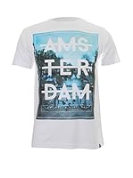 COTTON SOUL Camiseta Manga Corta Amsterdam (Blanco)