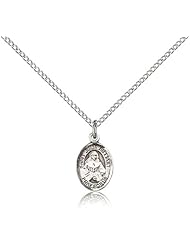 Sterling Silver St. Julie Billiart Pendant - 18" Chain