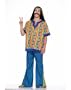 Plus Size Hippie Dude Adult Costume