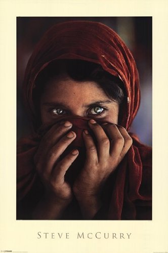 (24x36) Steve McCurry Afghan Girl Art Print Poster