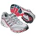 adidas Women's Supernova Glide Running Shoe,White/Tin/Art Red,6 M
