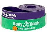 Body-Bands Pull Up Assist Band Set 2 includes Two 41-inch Loop Resistance Bands, the 1 1/8-inch and 1 3/4-inch Wide Assisted Pull Up Bands. This top selling Pull Up Band Set is backed by Our Manufacturer Warranty. This Resistance Exercise Band Set are also Great for Cross Training Workout Programs such as CrossFit, P90X, or Extreme. These Power Bands can also be used for Strength, Speed, and Agility Training