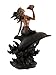 Top Collection Mermaid with Conch Riding Dolphin Statue- Hand-Painted Decorative Sculpture with Bronzed Antique Finish- 10.25-Inch Collectible Figurine