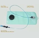 Generic 2-liter Water Bladder Hydration Pack Reservoir with Bite Valve