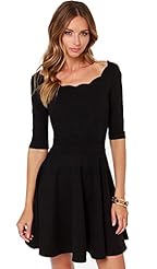 Above the Knee Summer Pleated  Dress