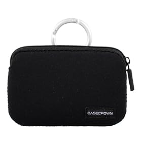 CaseCrown Basic Neoprene Case (Black) for Sony Cyber-Shot DSC-W530 14.1 MP Digital Still Camera