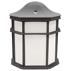 MaxLite ML4G181OLBK 18-Watt Box Lantern (75-Watt equivalent) Black by Maxlite