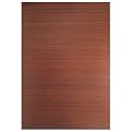 Bamboo Roll-Up Chair Mat - Dark Cherry (72Lx48W")