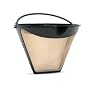 Fresco Goldtone Cone Shaped Coffee Filter