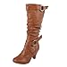 Top Moda Women's Auto-2 Round Toe Dress Boot