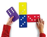 Learning Resources Jumbo Foam Dominoes