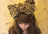 （ダブルシー）WC　若槻千夏　クマタンヒョウ柄ストール