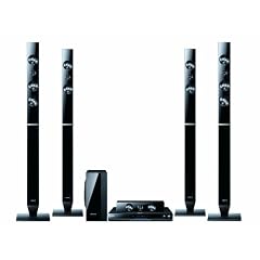 Samsung HT-D5550 5.1 3D-Blu-ray-Heimkinosystem (USB, HDMI, iPod-Dock) perlschwarz