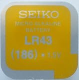 Seiko Watch Battery LR43 (186)