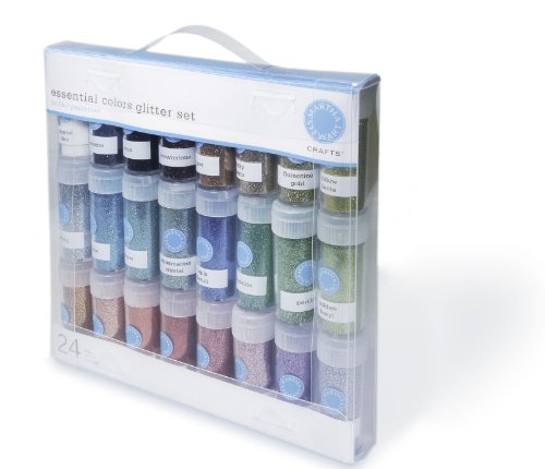 Martha Stewart 24-Vial Glitter Multi-Pack