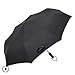 HeartAcc Fully Automatic Umbrella 3 Fold Auto Open/Close Umbrella Windproof Rainproof with Retail Package(black)
