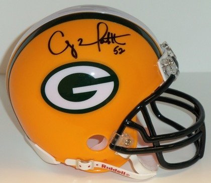 Clay Matthews Jr. Autographed/Hand Signed Green Bay Packers Mini Helmet