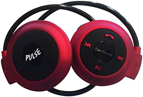 Pulse Best Over Ear Sports Bluetooth Wireless Mini Rechargeable Headset For Workout and Running. Great with Iphone 6 and Ipod.