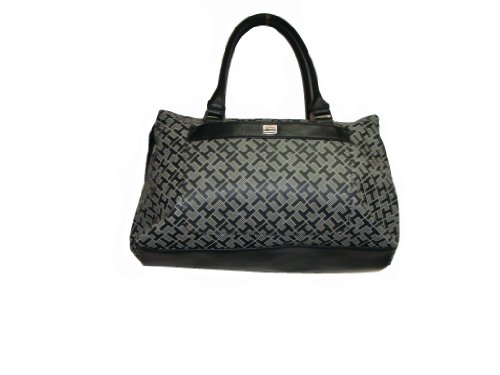 Womens Tommy Hilfiger Satchel (Black Alpaca)