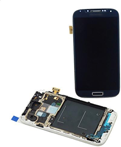 Blue Repair LCD Screen Display with Digitizer Touch Panel with Frame for Samsung Galaxy S4 Tools Included (I9505)