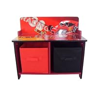 4Gr8 Kidz Racing Series Kids Wooden Storage Bench