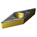 Sandvik Coromant, VBMT 332-PMC 4315, CoroTurn 107 Insert for Turning, Carbide, Diamond 35?, Neutral Cut, 4315 Grade, Ti(C,N)+Al2O3+TiN, Inveio Coating Technology