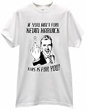 MAN FLIPPING BIRD GUY BIRD SAYING IF YOU AINT FOR KEVIN HARVICK THIS IS FOR YOU USA PRIDE T SHIRT jersey