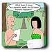 Londons Times Religion Heaven Hell Cartoons - Learning Fame In Eden - Mouse Pads