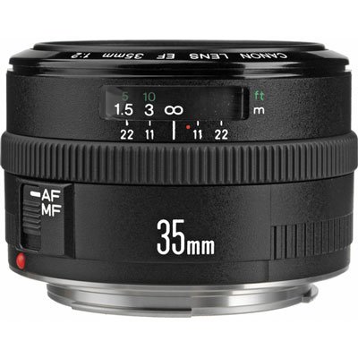 Canon EF 35mm f/2 Wide Angle Lens for Canon SLR Cameras