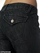 J & Company Womens Jeans Robertson Trouser Wide Leg in Dark Tint