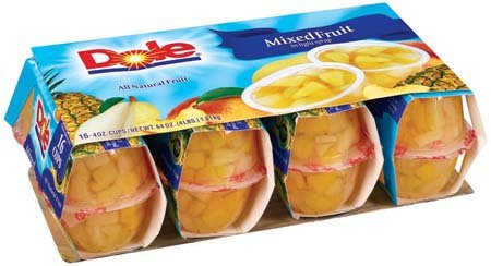 Dole Mixed Fruit Fruit Bowls - 16 ct