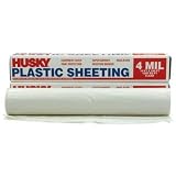 Clear Plastic Poly Sheeting 10' X 100' 4 Mil
