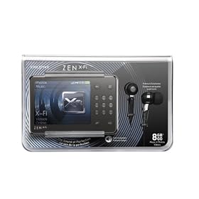 Creative Zen X-Fi 8 GB Video MP3 Player with Built-In Speaker (Black/Silver)