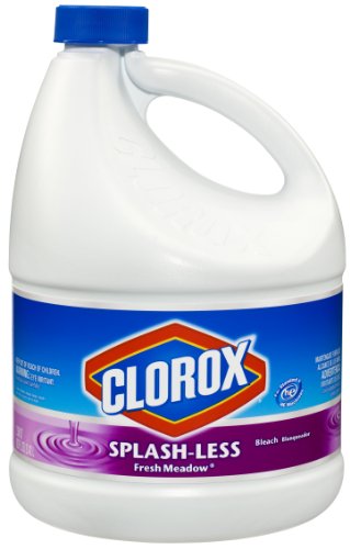 Clorox Bleach Fresh Meadow splashless, 82-Fluid Ounce Bottles (Pack of 6)