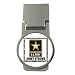 Round Money Clip of U.S. Army Strong Camouflage