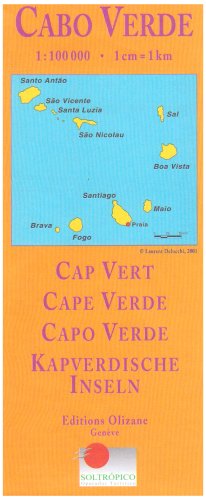 City Travel Guides Discounted  Livres : Carte géographique : Cap vert 1/100 000