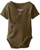 L'ovedbaby Unisex Baby Organic Short-Sleeve Kimono Bodysuit
