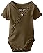 L'ovedbaby Unisex-Baby Newborn Organic Short-Sleeve Kimono Bodysuit