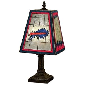 Click here to buy Buffalo Bills 14 Inch Art Glass Lamp.