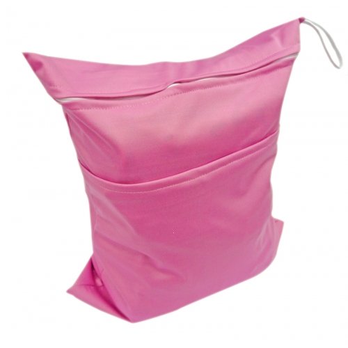 Solid Color Baby Cloth Diaper Laundry Wet and Dry Bags L06 image