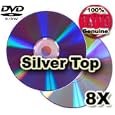 Genuine Taiyo Yuden DVD-R 8X 4.7GB Silver Thermal Printable Blank Recordable Medias (100-Pack)
