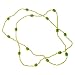 Jewelry : Lime Green Beaded Long Collar Necklace