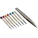 7 Watchmakers Screwdrivers Jewellers Tweezers Jewelers