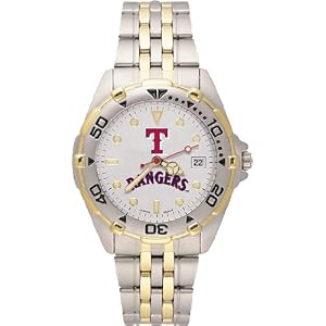 Buy Texas Rangers Mens All Star Watch Stainless Steel Bracelet