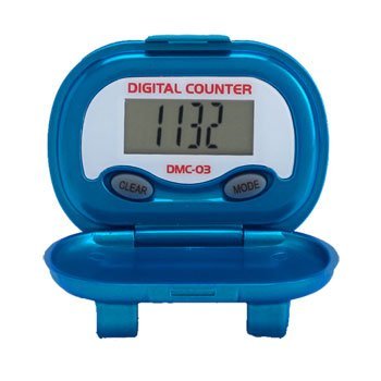 DMC-03 Multifunction Pedometer with Steps, Distance and Calories - Green