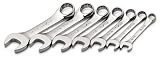 41L7OS y2sL. SL160  SK Tools Model SKT 86237  7 Piece SuperKrome« Fractional Short Combination Wrench Set