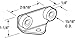 Prime-Line Products N 6536 Twin Top Mount Pocket Door Roller,(Pack of 2)
