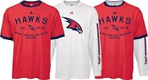 Atlanta Hawks Short/Long Sleeve T-Shirt Combo Pack