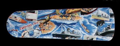 CALIFORNIA'S OWN CRUISE SHIP 42 CEILING FAN W/LIGHT