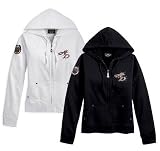 Harley Davidson Womens 105th Anniversary Long Sleeve Hoodie Sweatshirt / Jacket--LIMITED EDITION.